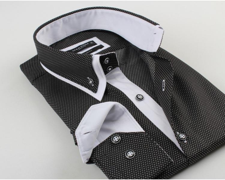 SL 5303-A Makrom Double Collar Mens Shirt Men's shirts