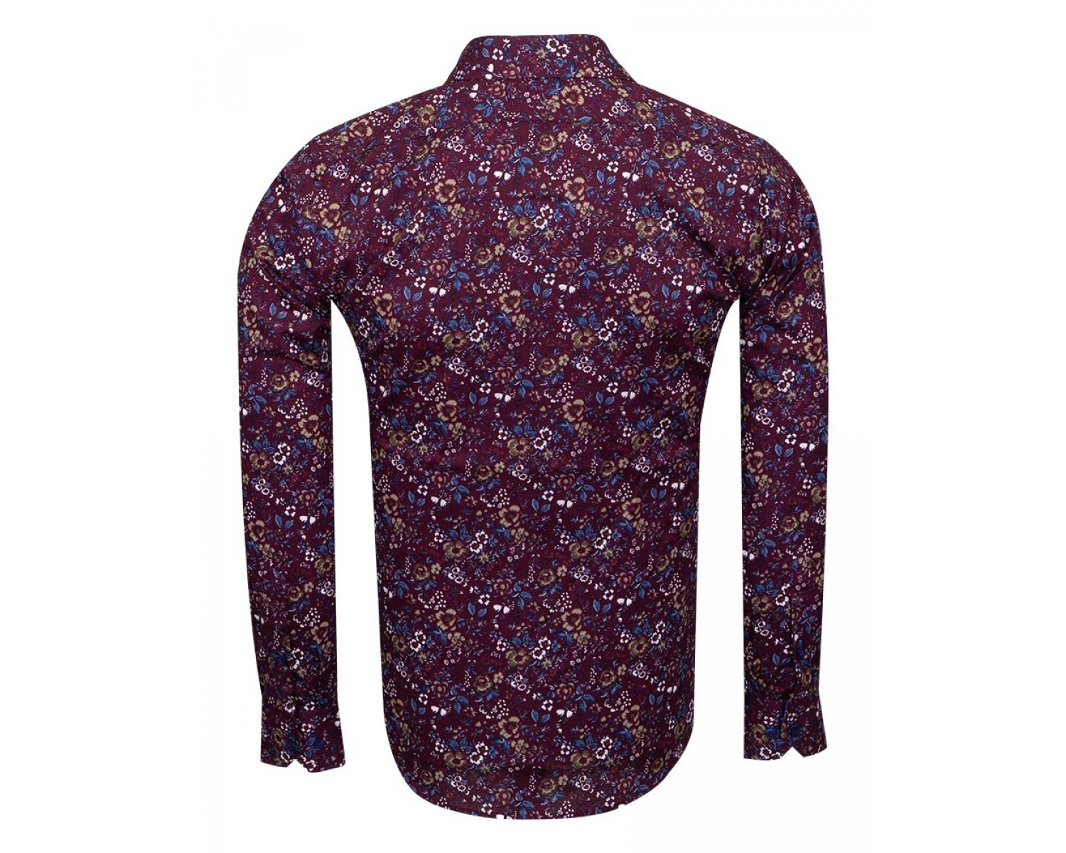 Tシャツ・カットソー RONRON FLORAL LONG SLEEVE CREAM PURPLE FLOWER RR24ALT3222CR FLORAL LONG SLEEVE CREAM PURPLE FLOWER - RONRON 론론
