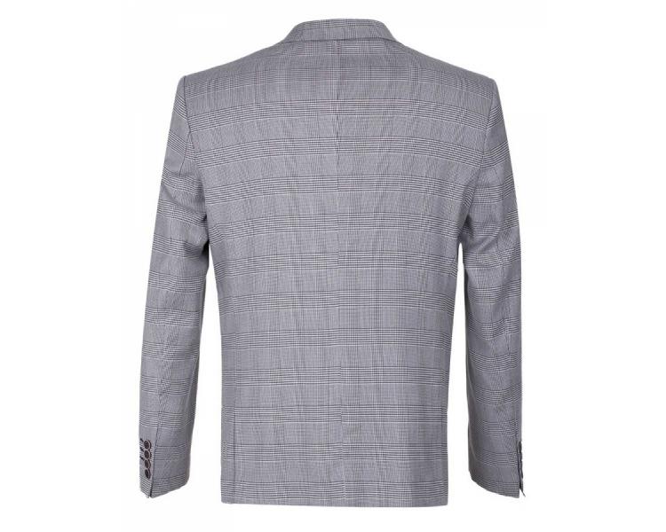 J 149 Men's gray check print jacket Blazers