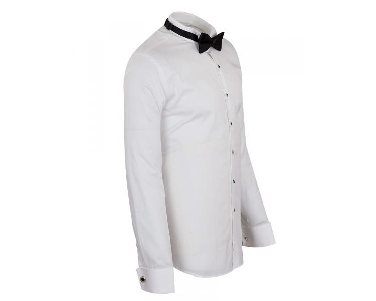 SL 7019 Weißes Hemd mit Kläppchenkragen Hemden für Herren