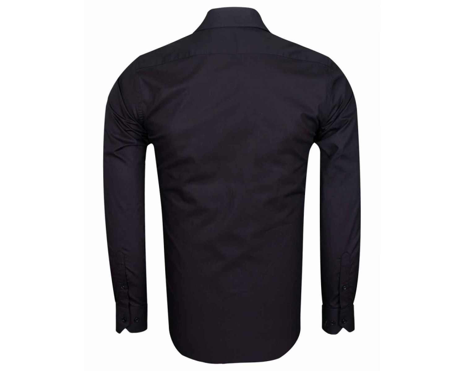plain black long sleeve shirt