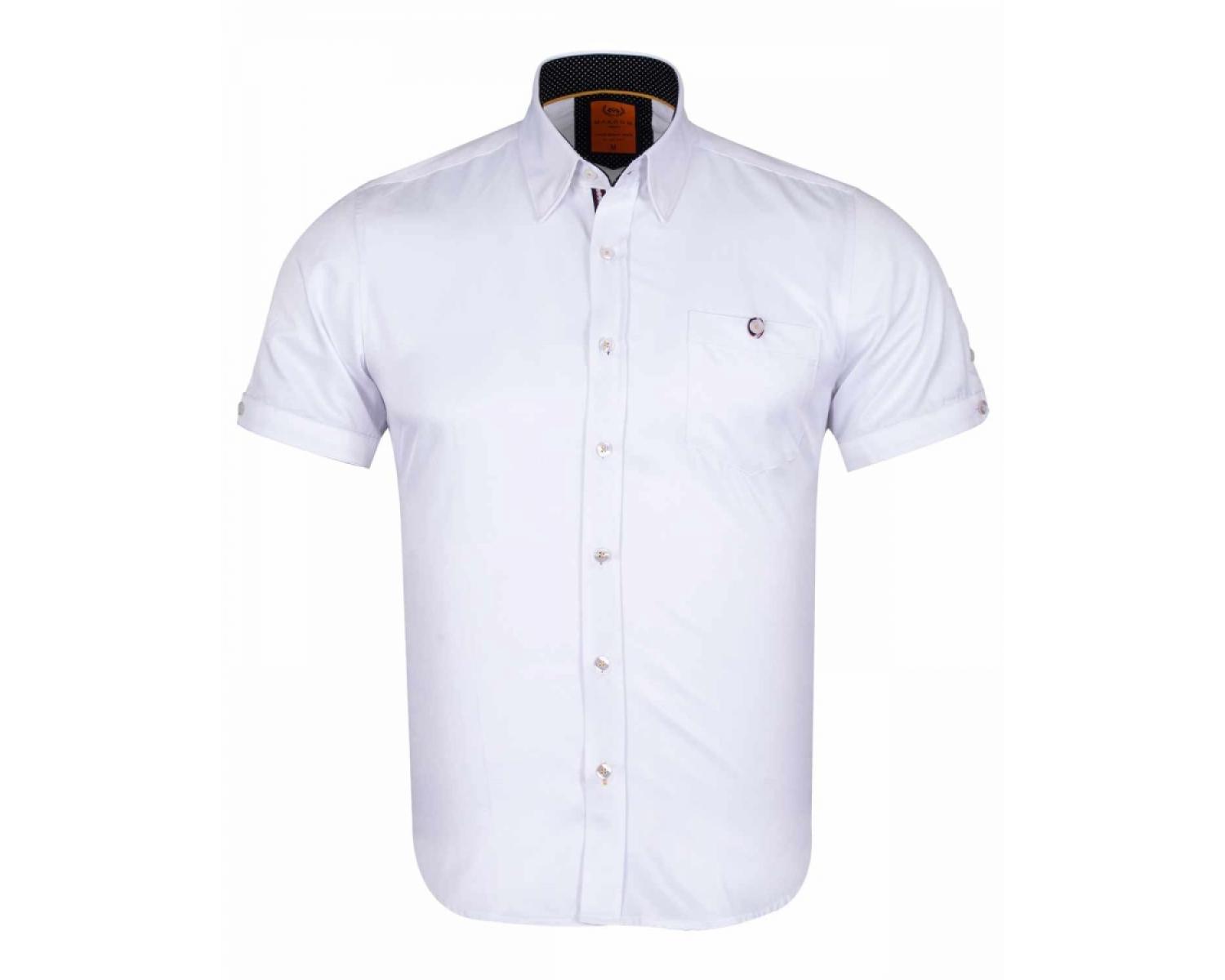 Белая рубашка с коротким рукавом мужская. Белая рубашка в горошек с коротким рукавом мужская. Рубашка белая морская. Short sleeved shirt