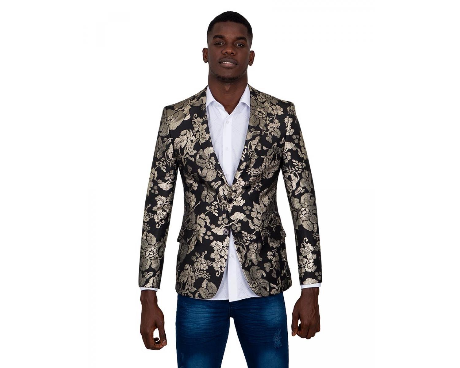 Textured clearance mens blazer